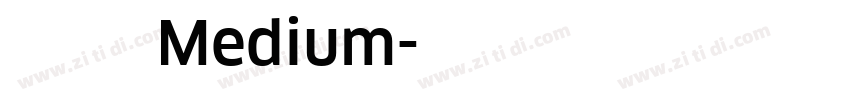 苹方 简 Medium字体转换